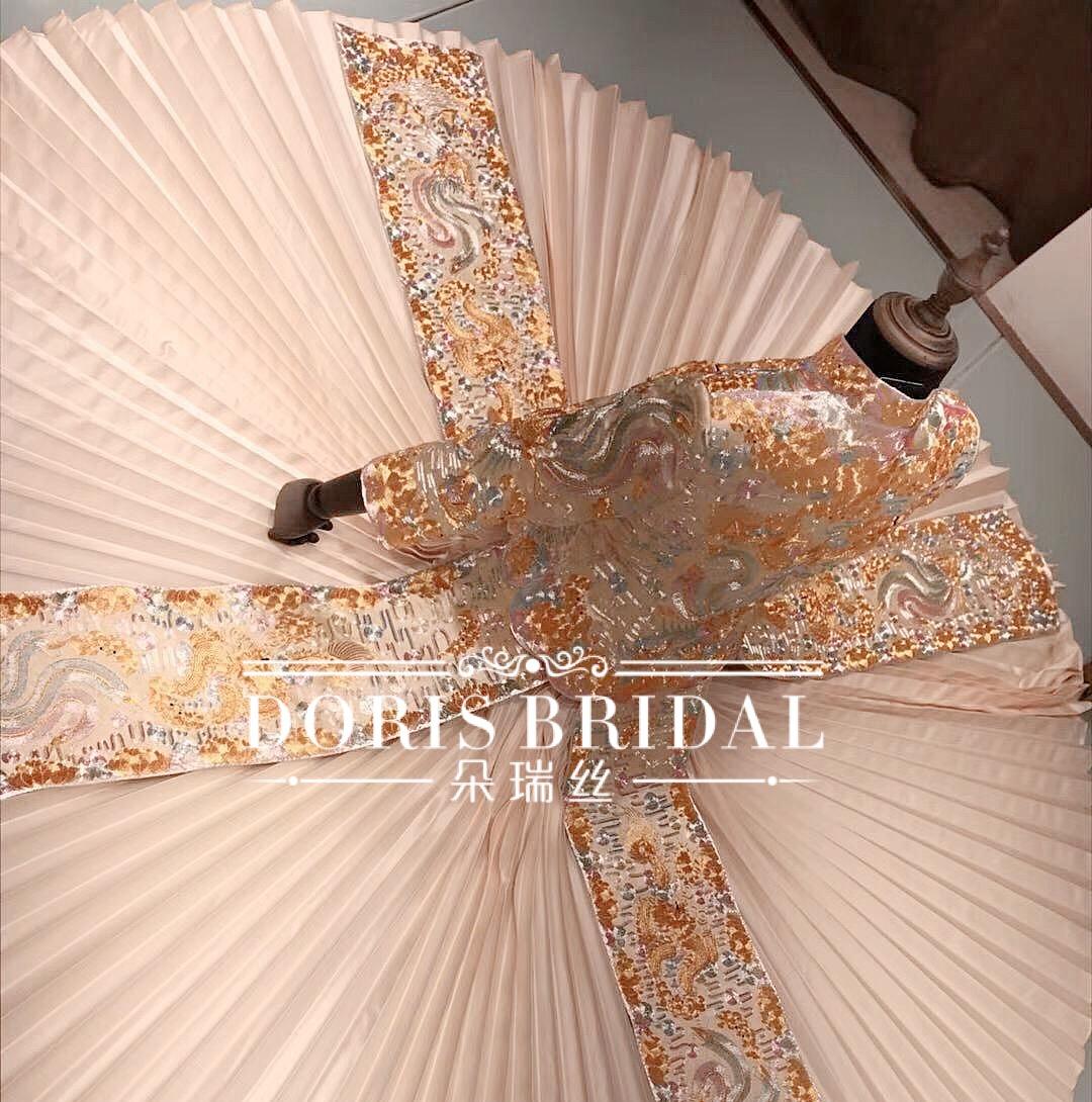 国际高级定制婚纱品牌明星系列三件套