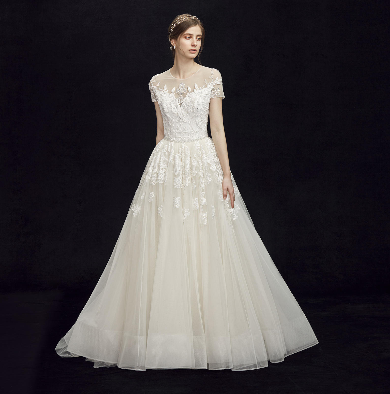 【热销套系】精品主纱+礼服+男士礼服