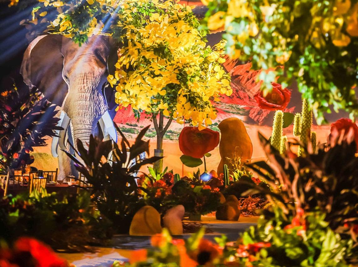 《大漠长河》-白金一号婚礼梦工厂策划