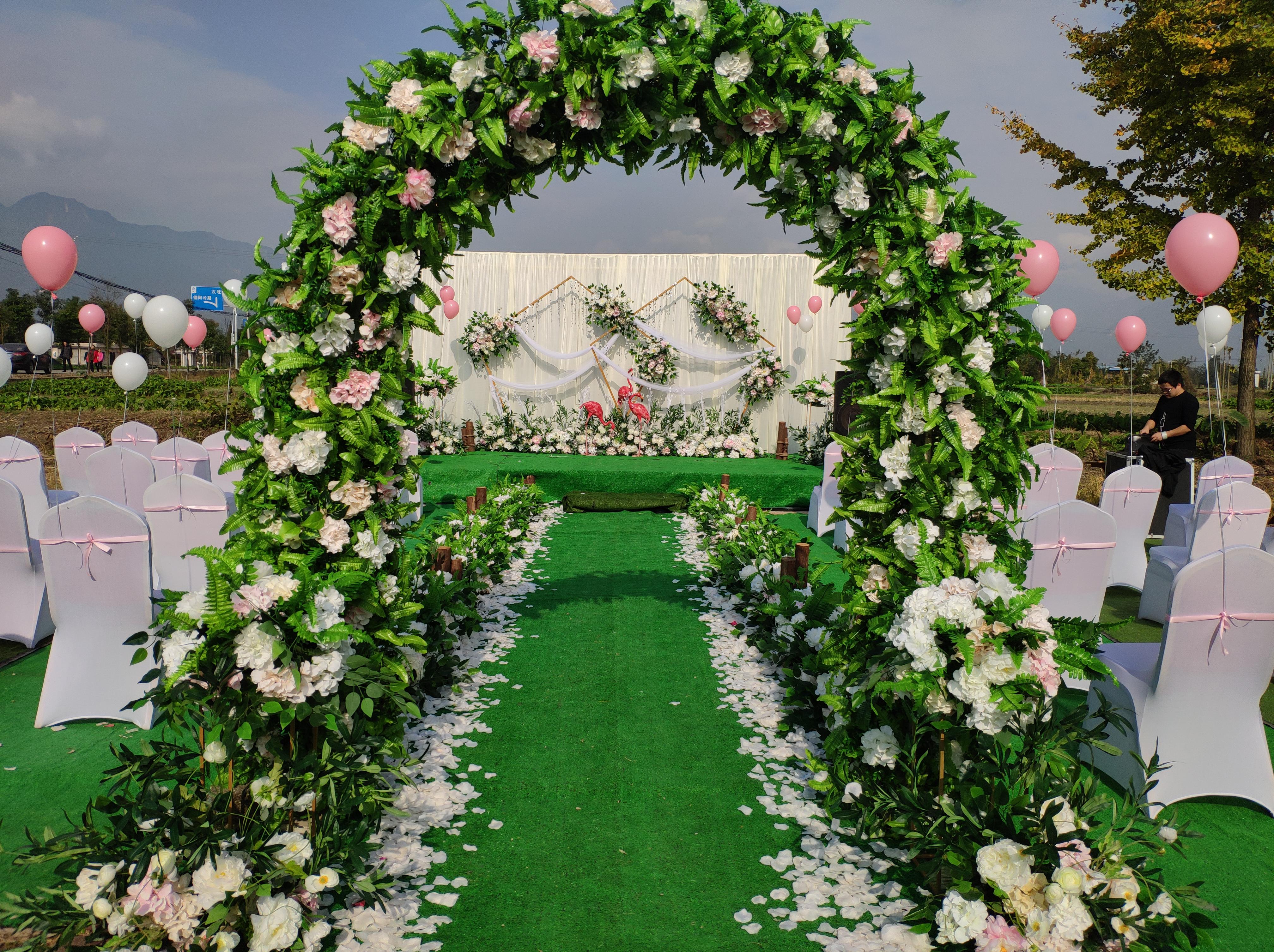 绵竹雯汀婚礼户外坝坝宴婚礼