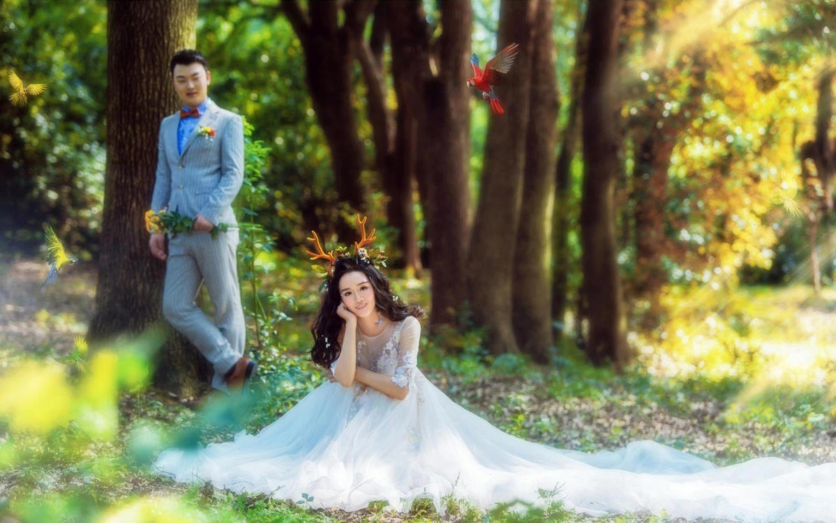 【方向婚纱摄影】——客片欣赏