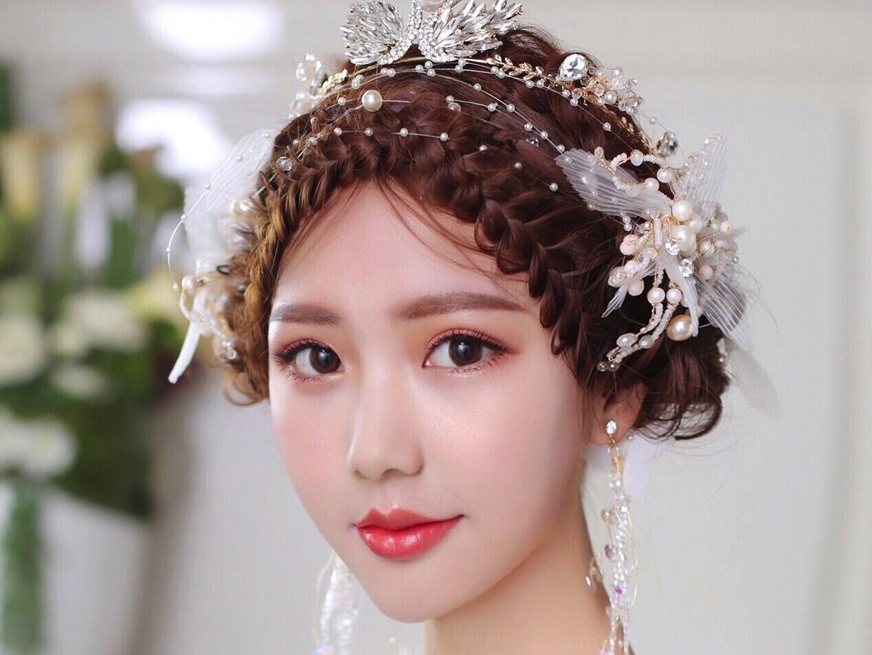高清喷枪新娘全程跟妆+新娘定制系列三套