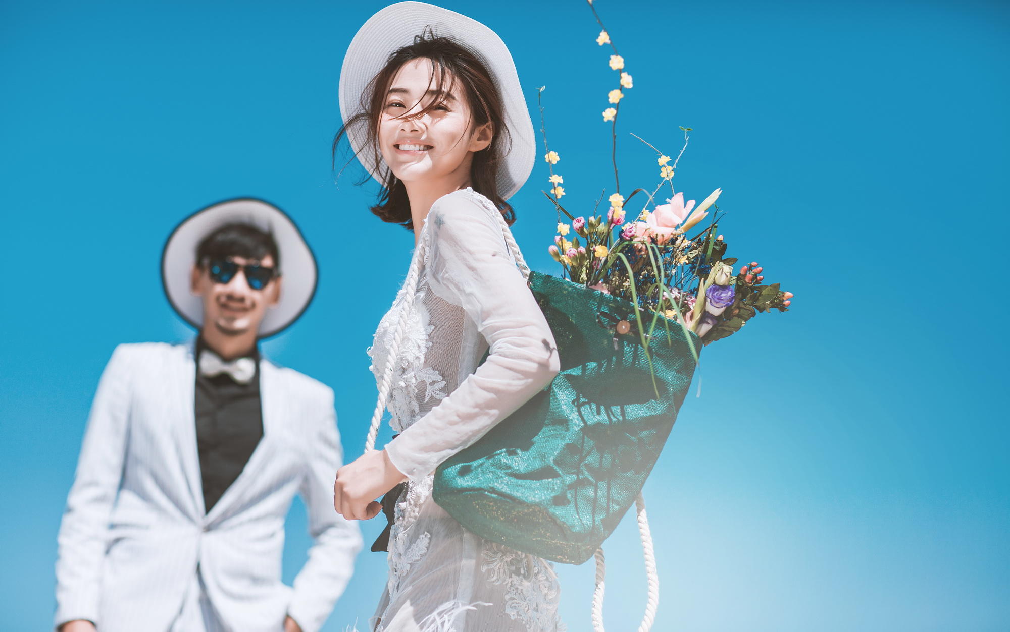 三亚铂爵旅拍/首席一对一/星级酒店/海天一线/