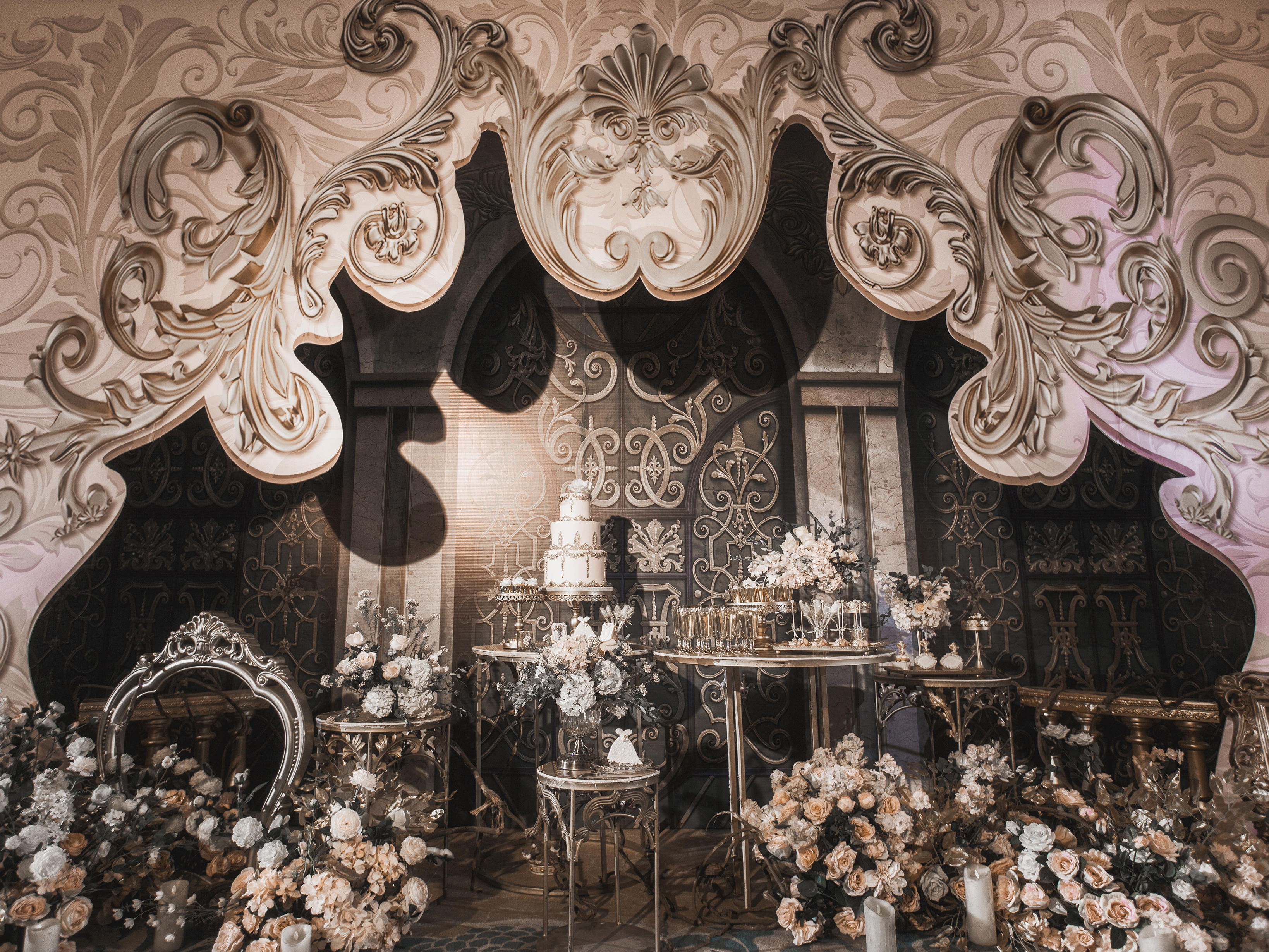 加冕丨DreamPark·欧式宫廷复古奢华系婚礼