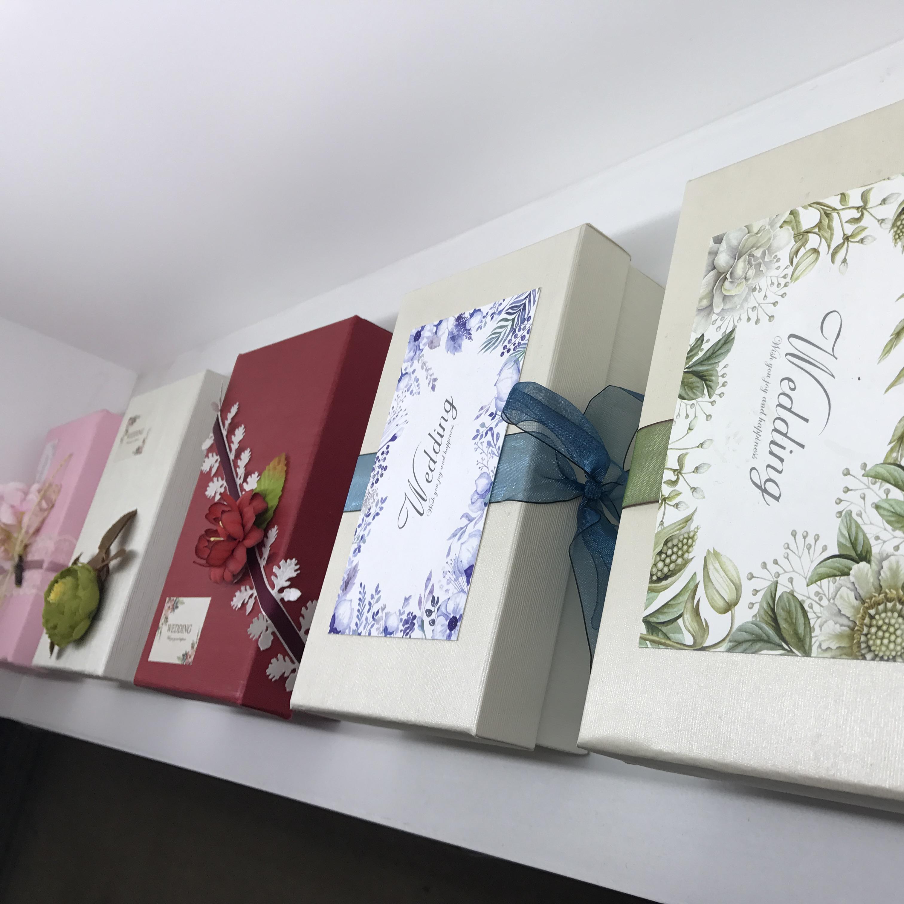 中小號(hào)手感紋禮盒，可定制自由搭配~