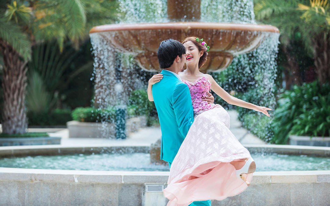 【纯拍特惠】超值三亚婚纱照+底片全送