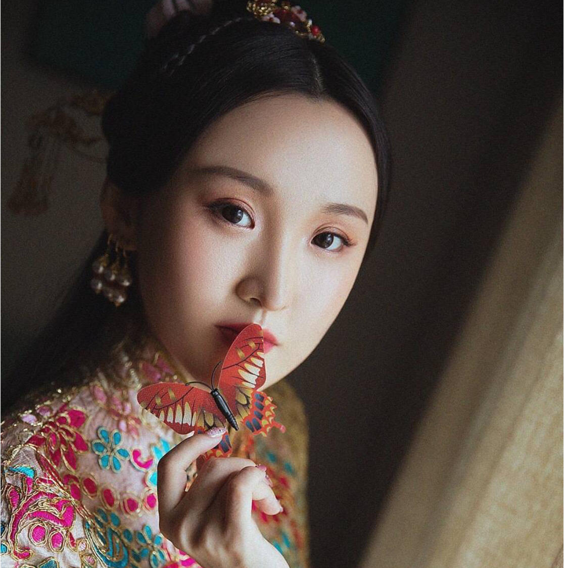 [MILA米拉婚纱]中式马来袍网红款