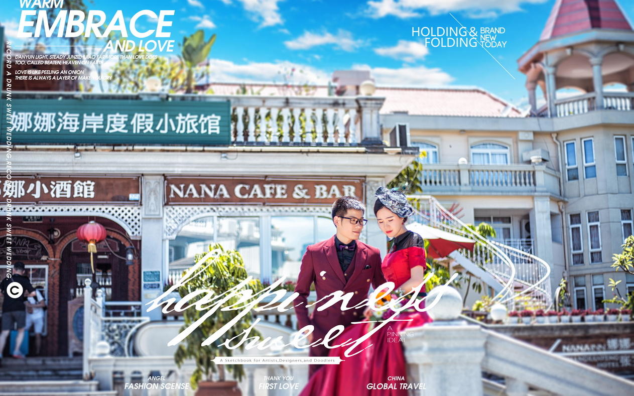 廈門富都婚紗【愛在旅途】總監(jiān)團(tuán)隊旅游蜜月婚紗照