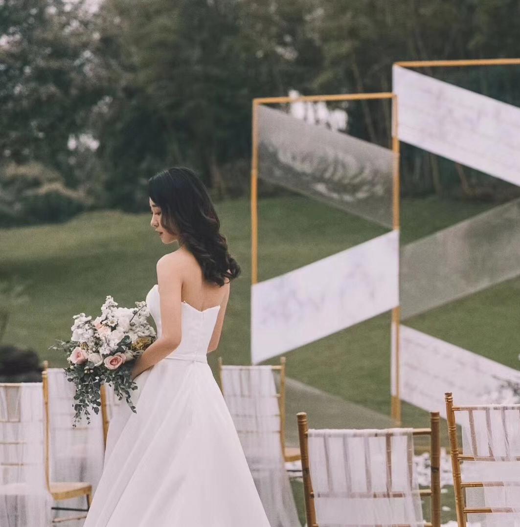 【超值三件套婚纱】主纱、出门纱、敬酒服