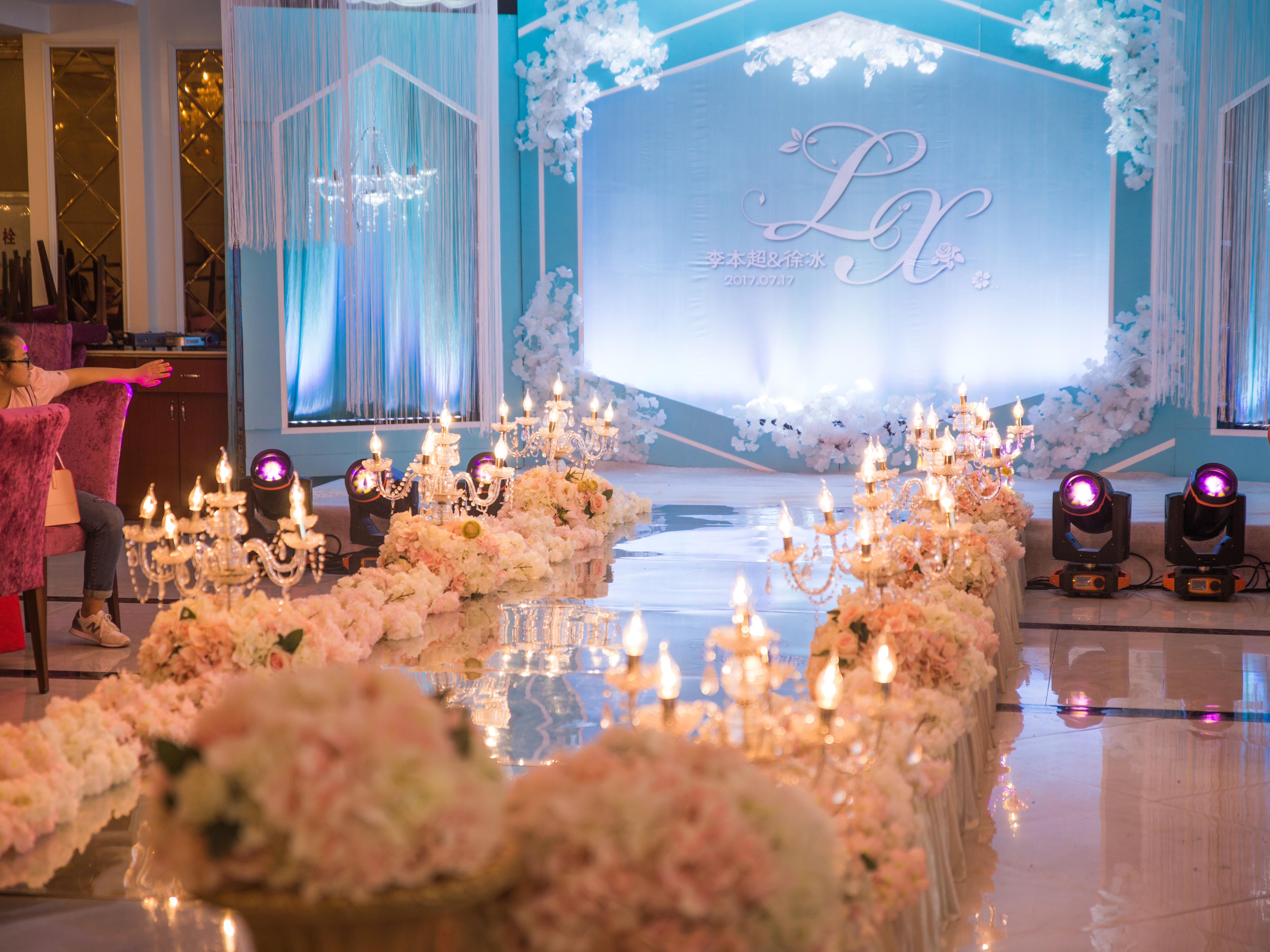 酒店里的蒂芙尼蓝系小清新风格