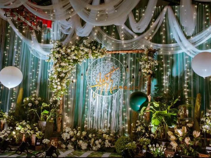 100人小型超值价格婚礼之选 绿影仙境婚礼