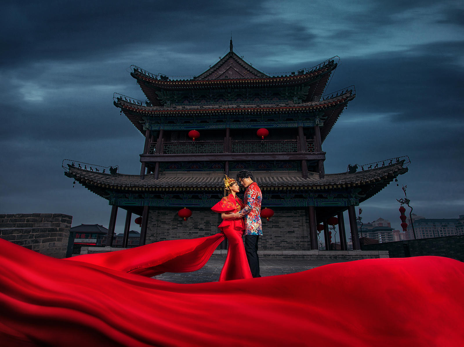 繆斯影像--鄭州復古宮殿婚紗照
