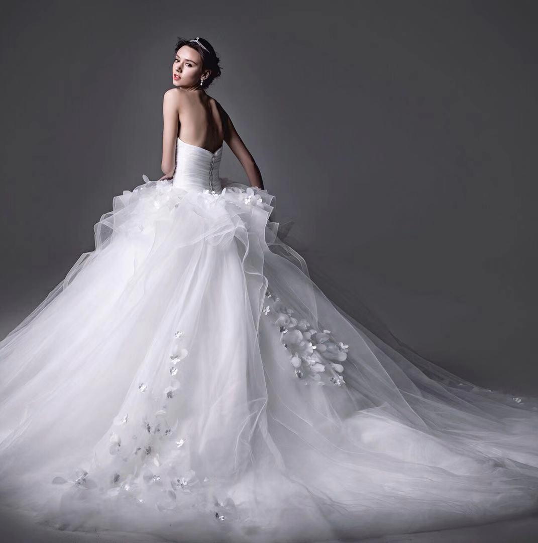 ONLYYOU高级定制抹胸蓬蓬裙