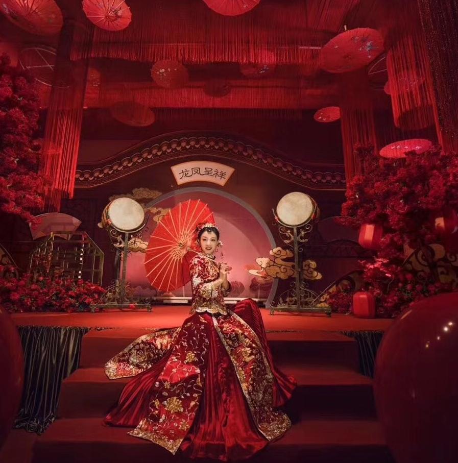 【双旦超值优惠活动】纯手工百褶裙裙褂