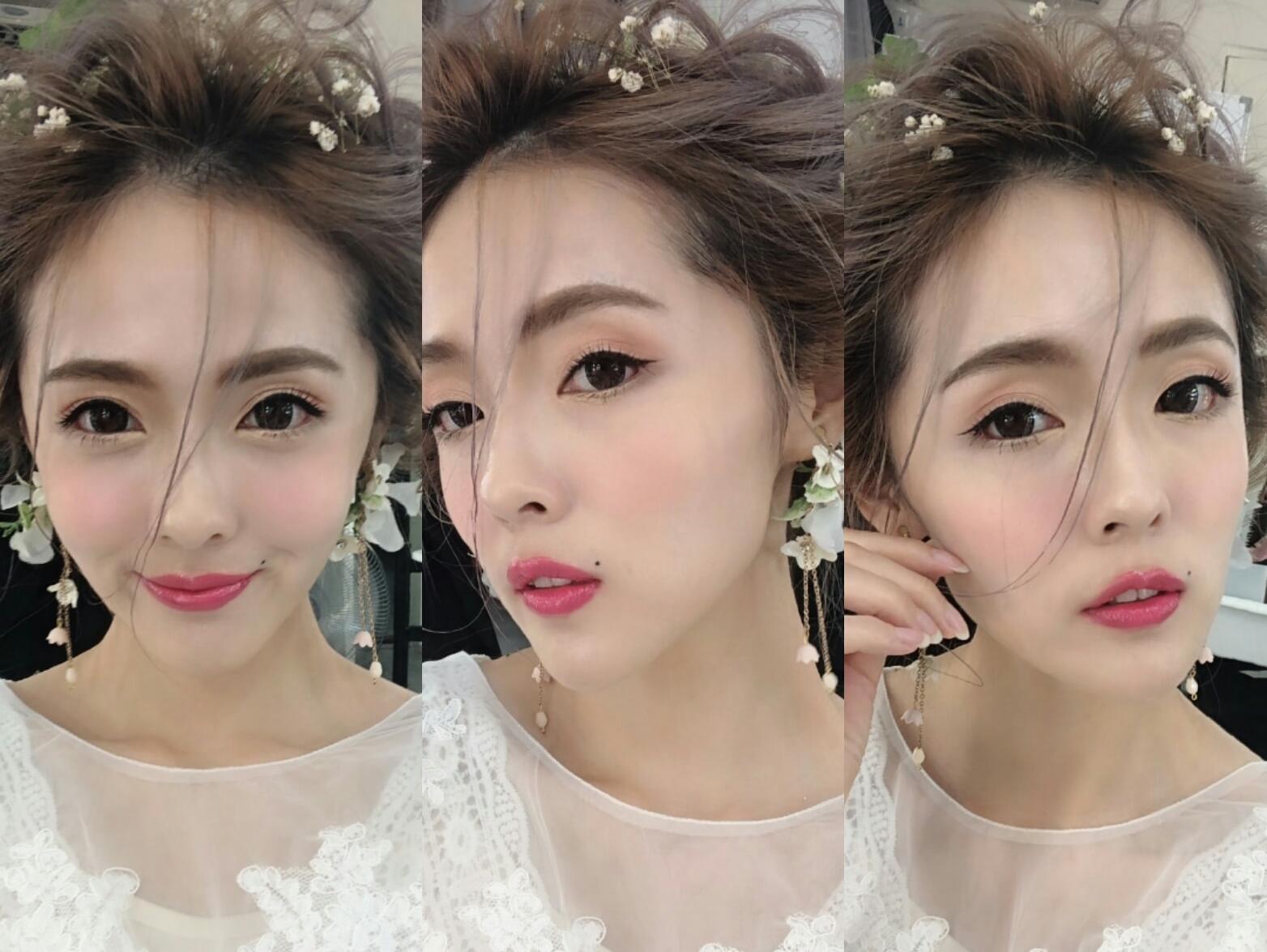 【密友造型】深圳首席化妝師半天婚禮跟妝服務