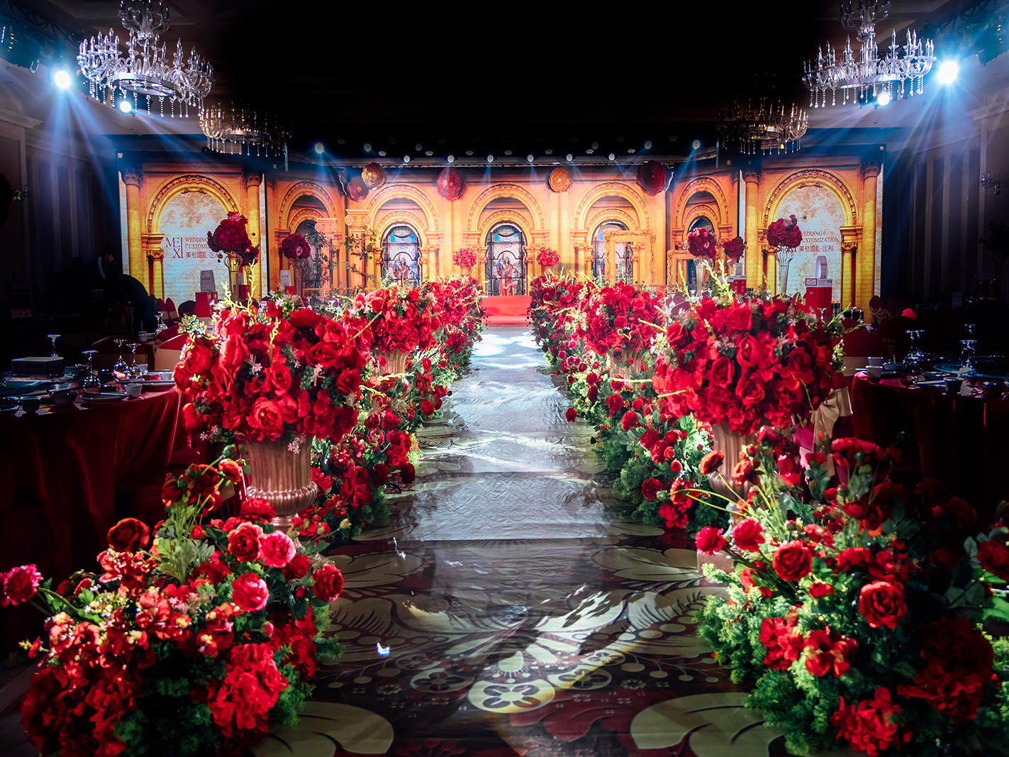 【红金欧式】奢华的宫殿风