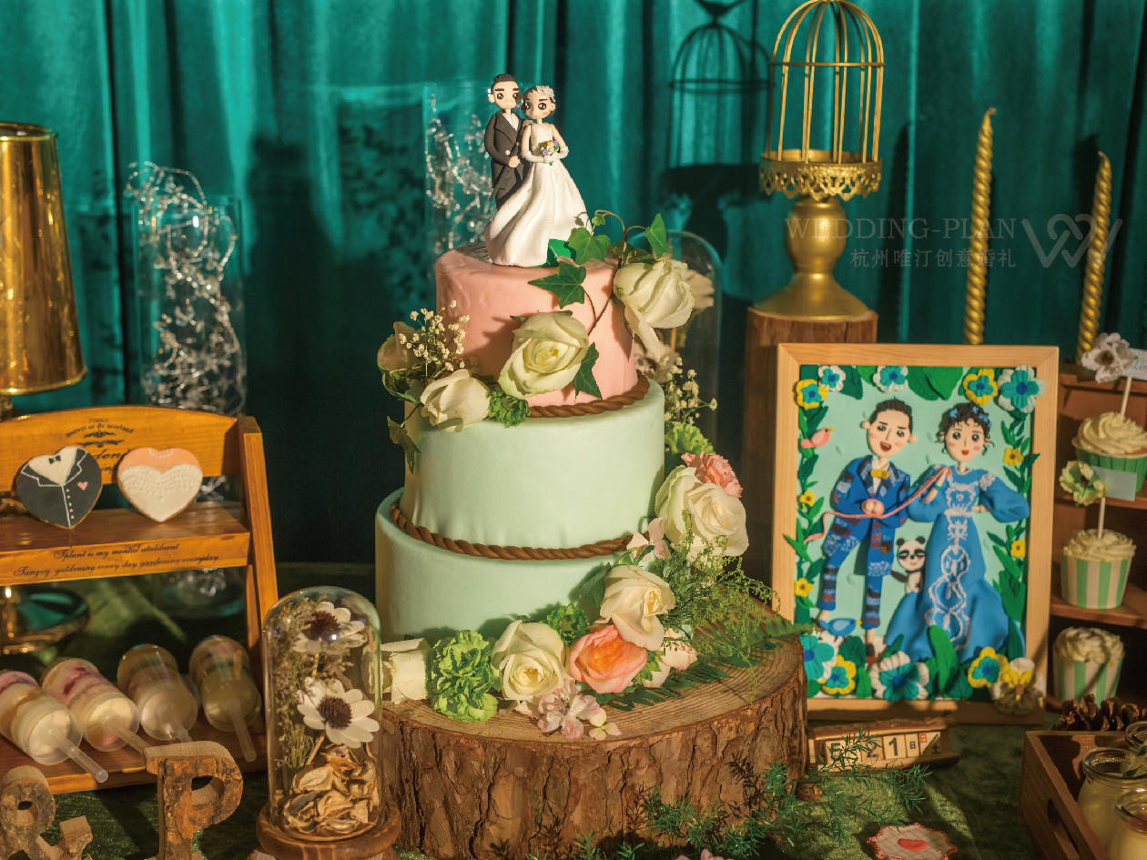 唯汀婚礼 || 秘境 绿色森系婚礼