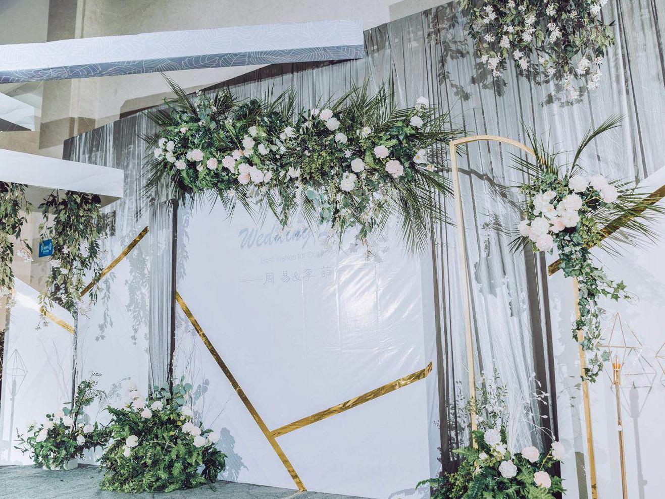 【江都新主题婚礼】灰色简约清新含四大金刚