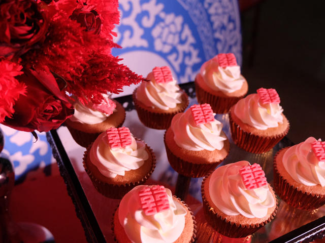 新中式古典 红色精巧设计