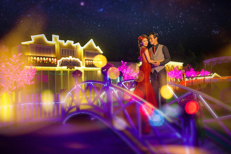 小清新主題園林鳳+豪華游艇+浪漫海景超值擁有