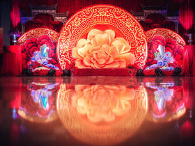 中式大气主题婚礼《龙翰凤翼》·上海东郊宾馆