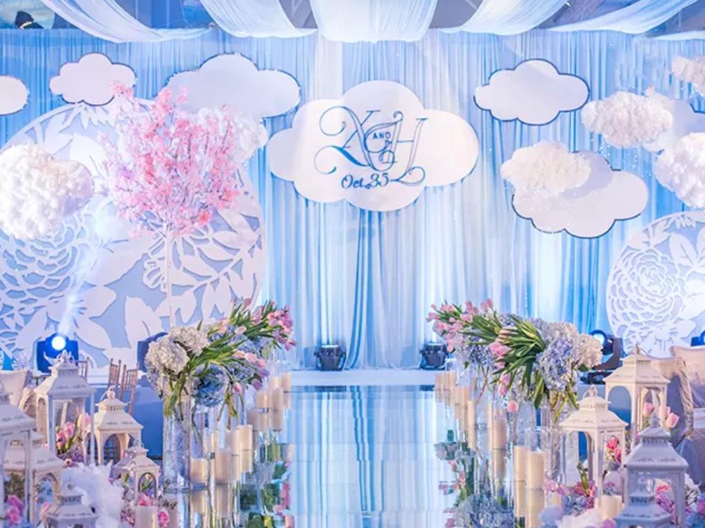 美乐婚礼夏日特惠福利《清新水蓝主题婚礼》