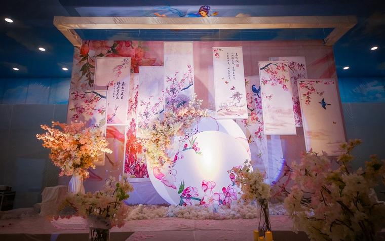 【莳光印迹】室内ins风 简约橘色秋系婚礼