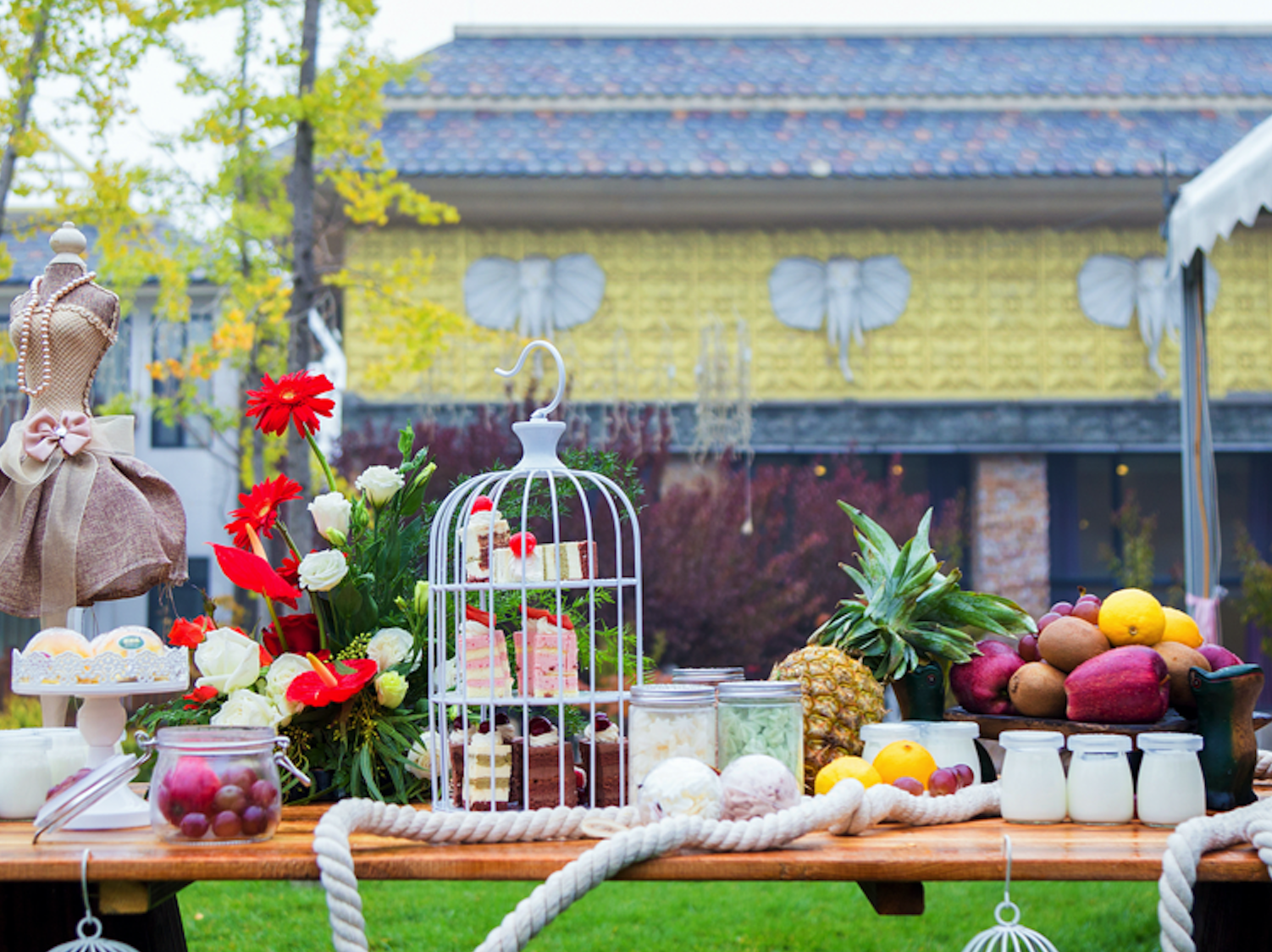 【蓝溪蔓谷·红妆】保定私人订制·草坪婚礼