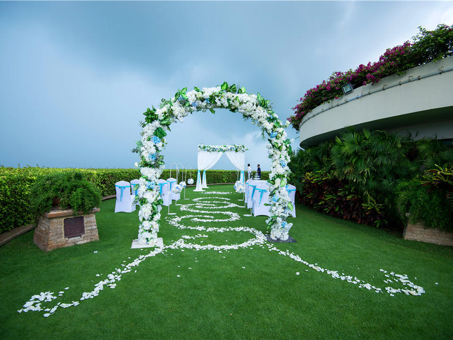 【糖果婚禮】三亞海韻空中花園婚禮