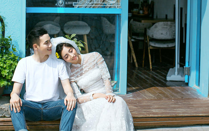 济南城市旅拍私人定制专属婚纱照