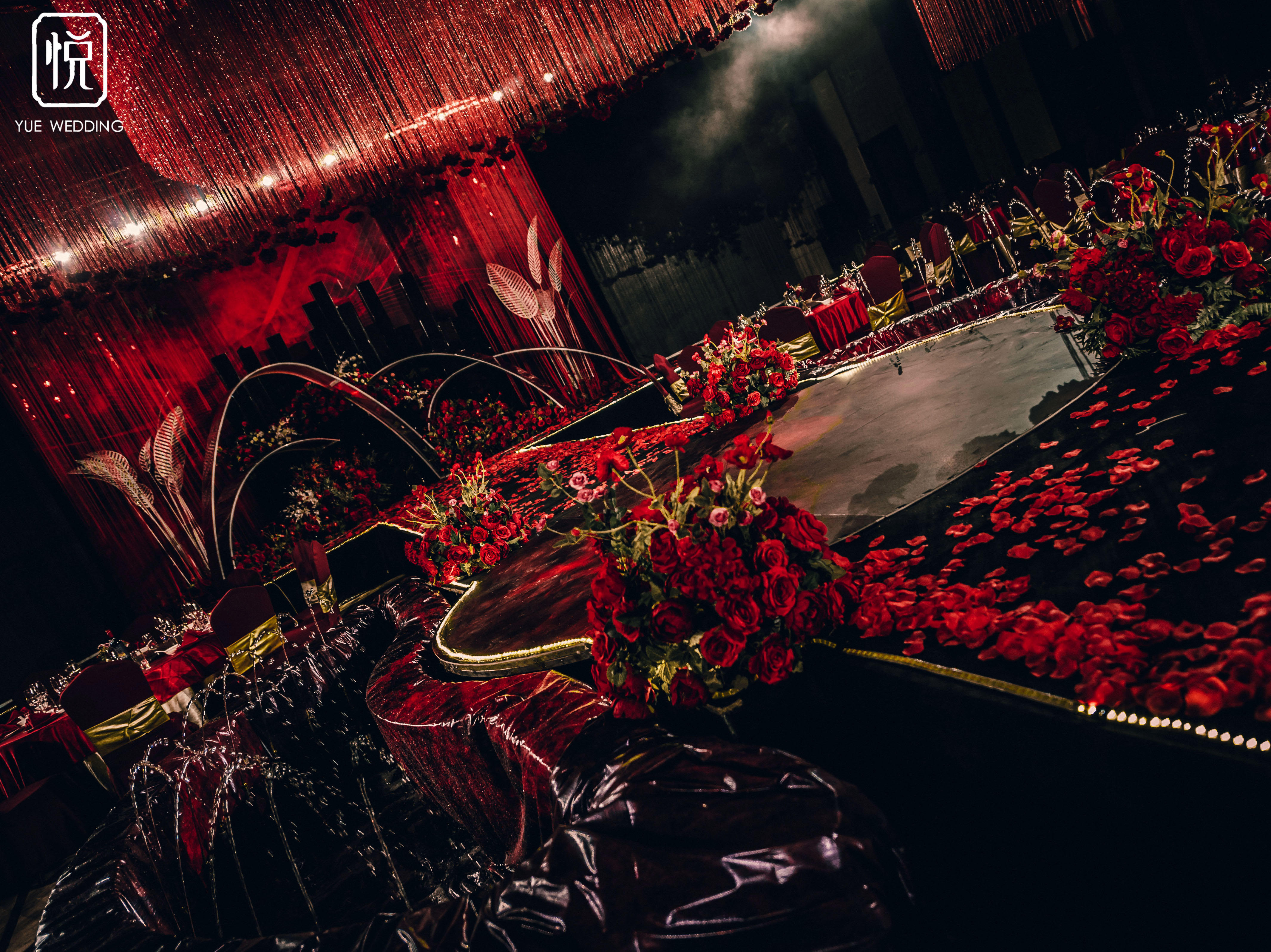 悦·婚礼《Only For us》红与黑主题婚礼