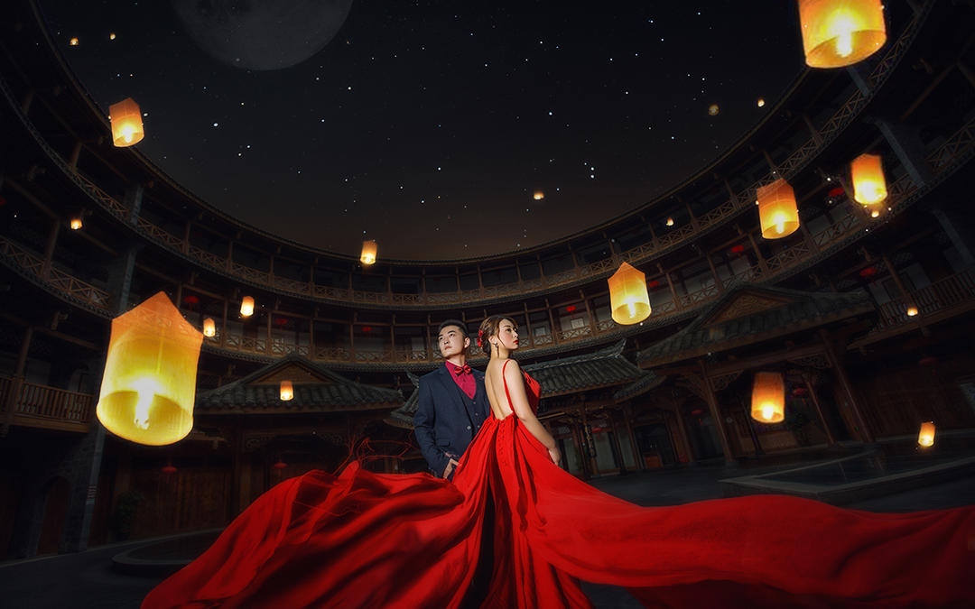 【成都诺汐视觉】《大鱼海棠》神之围楼 完美复刻