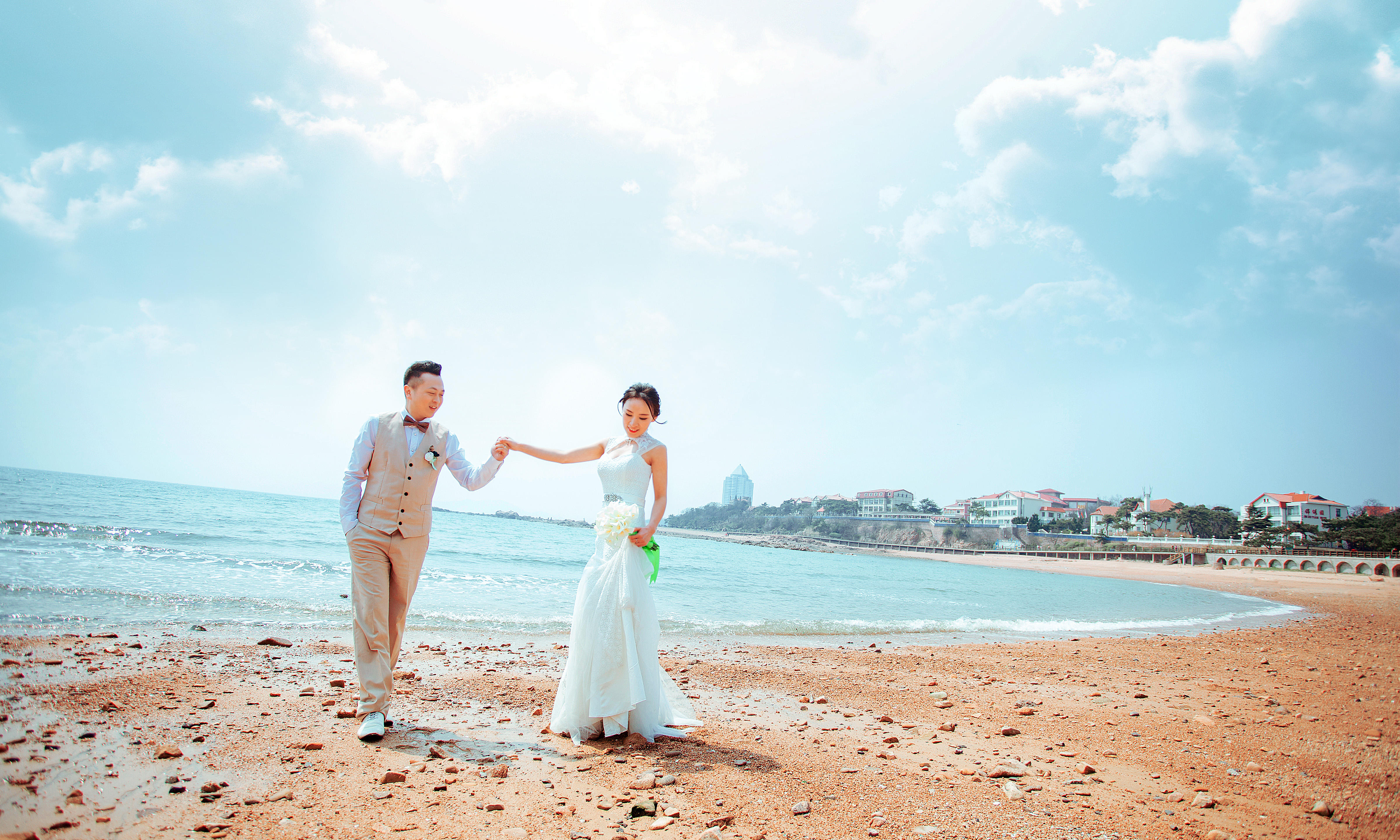 青岛旅游婚纱拍摄 拍遍青岛-教堂系列