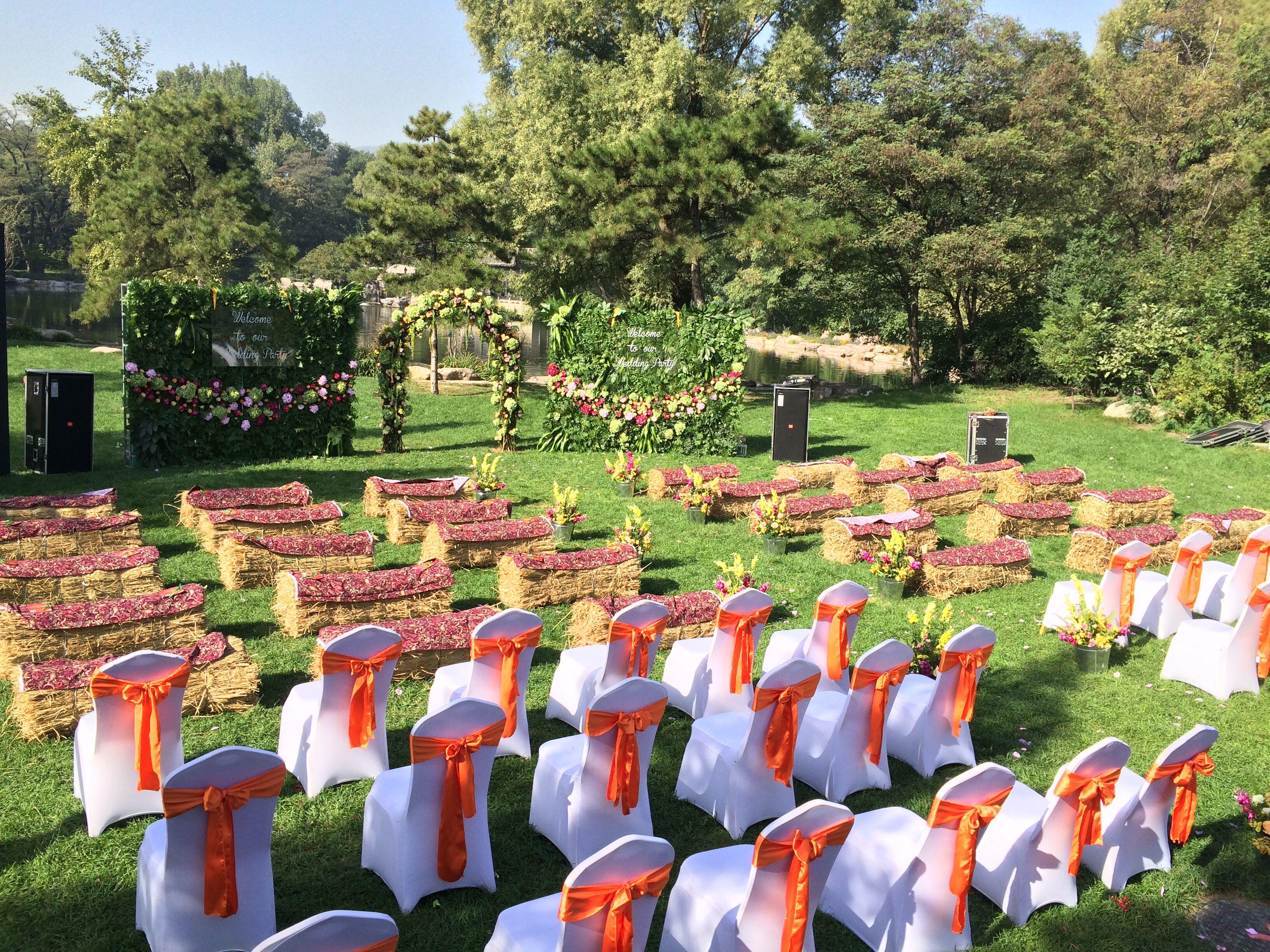 超值户外婚礼案例—晋祠宾馆专享案例