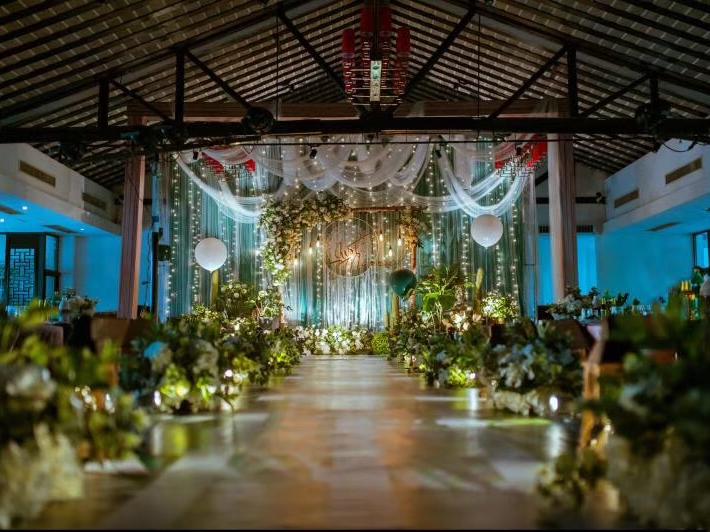 100人小型超值价格婚礼之选 绿影仙境婚礼