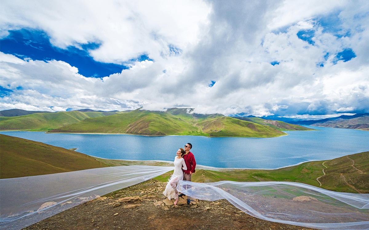 西藏旅拍—羊卓雍措6月客片欣赏