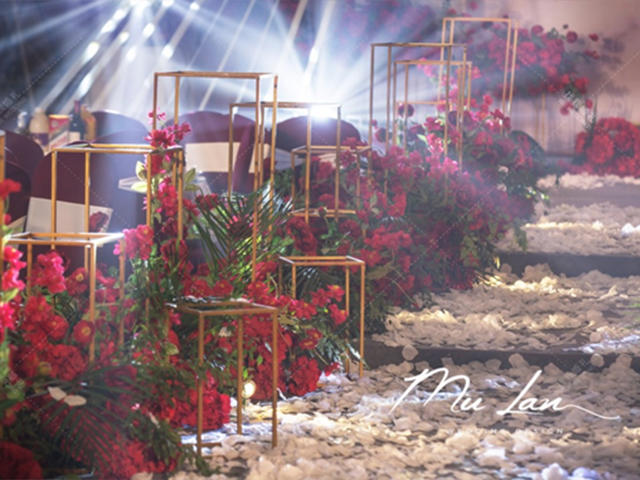 【玛芮婚礼】你的颜色+红金色系婚礼