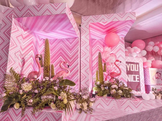 【诺时尚】赠婚宴喜酒—粉色浪漫温馨唯美|暖暖