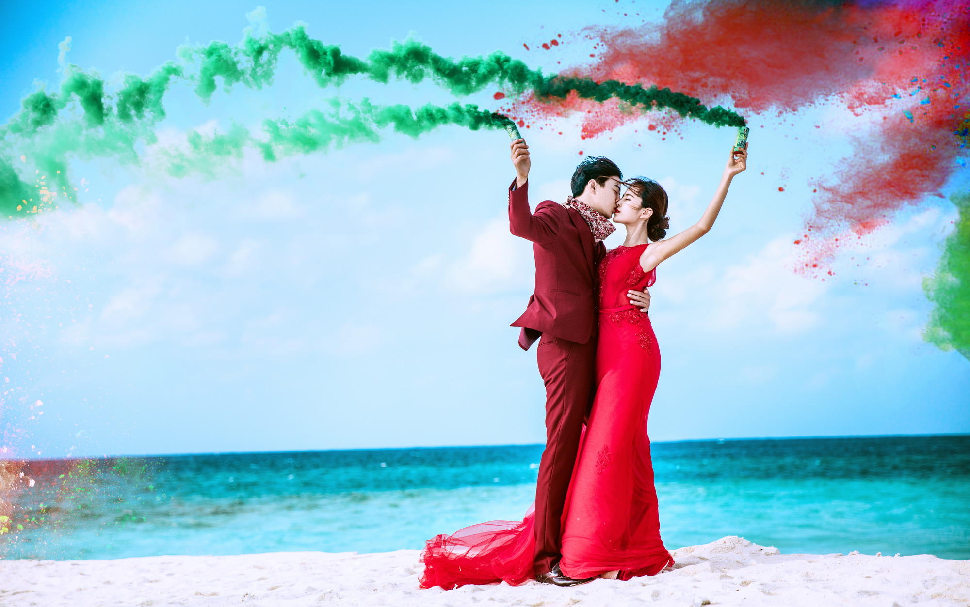 青岛铂爵风尚/浪漫花季/游艇/量身定制婚纱/海景