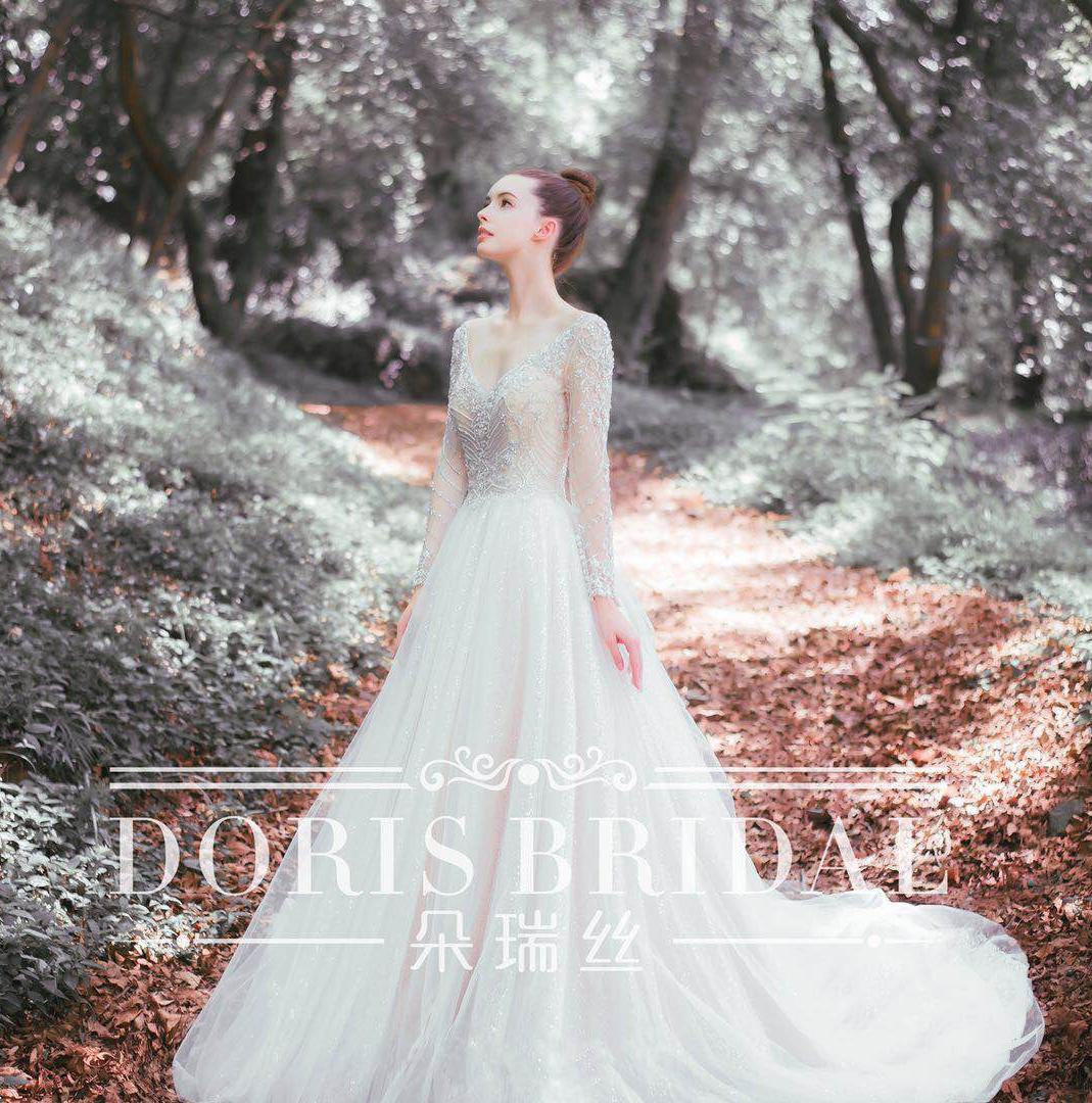 国际高级定制婚纱品牌明星系列三件套