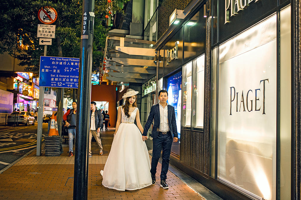 （玛薇影像全球海外婚礼婚纱旅拍）时尚香港客片