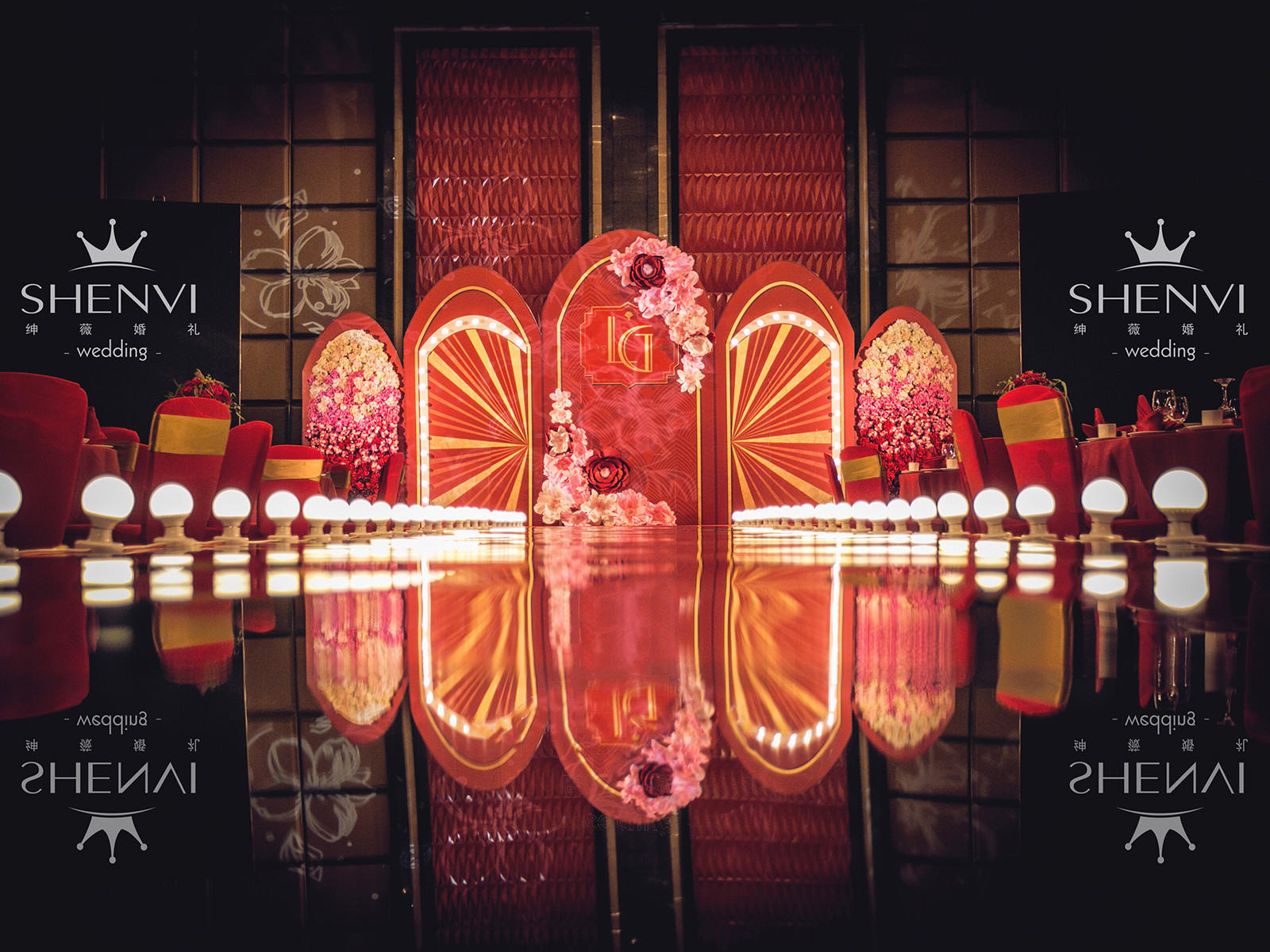【绅薇婚礼】复古大气婚礼 · 褚红色的十月