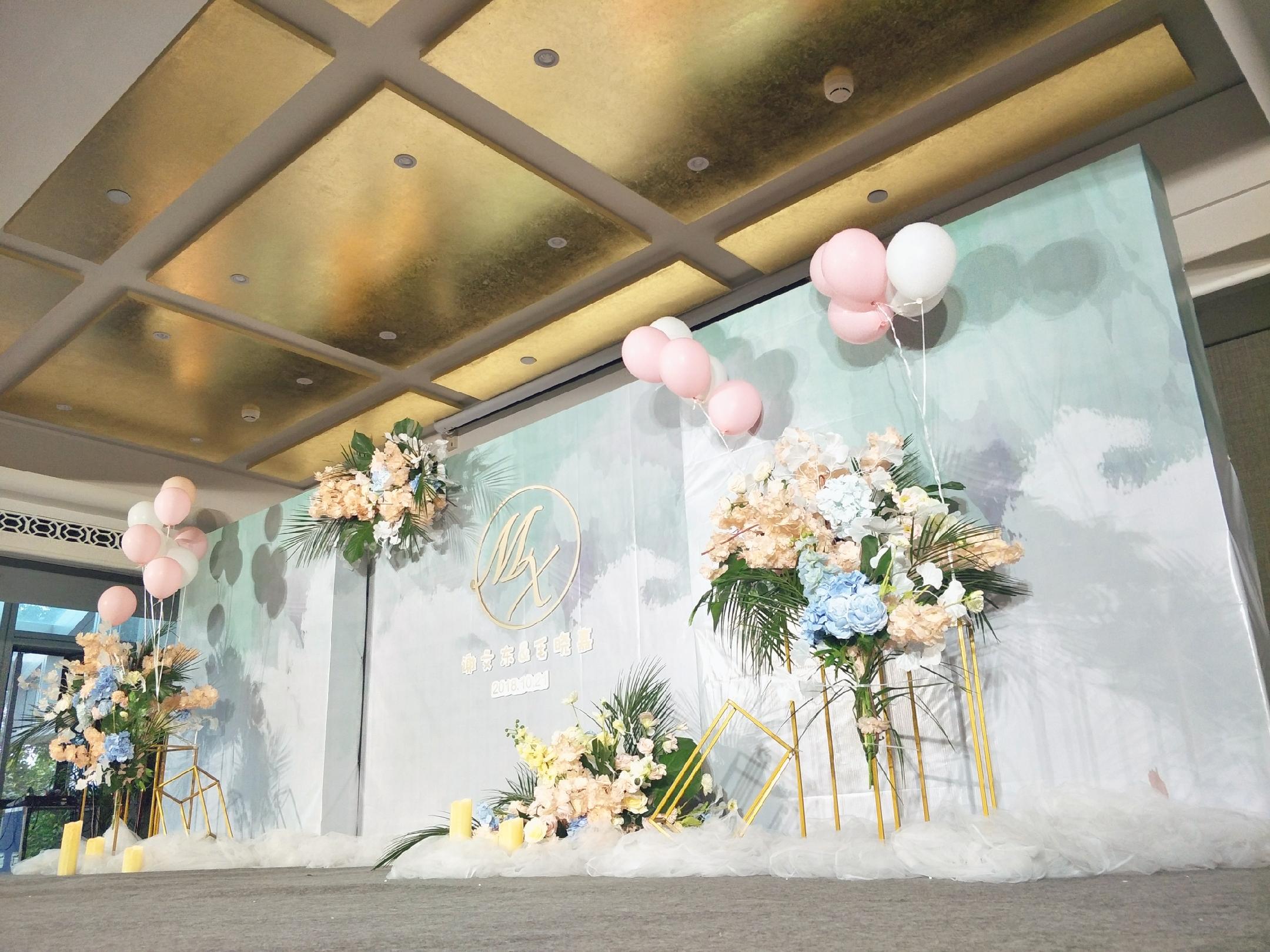 【大雅婚礼】白绿粉小清新婚礼【小温暖】