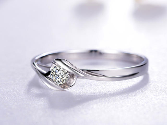 19分Fresh系列-信仰 铂Pt950钻石戒指