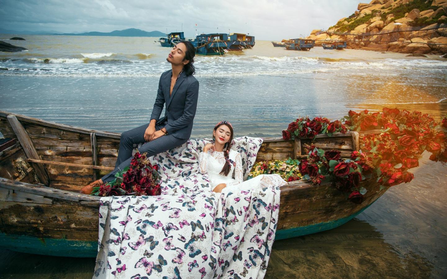 【好评如潮】经典江边婚纱照6服6造