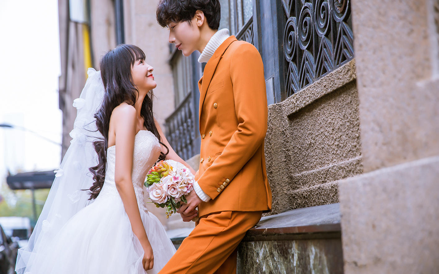 【麋森摄影】 文艺胶片婚纱 海和你和我