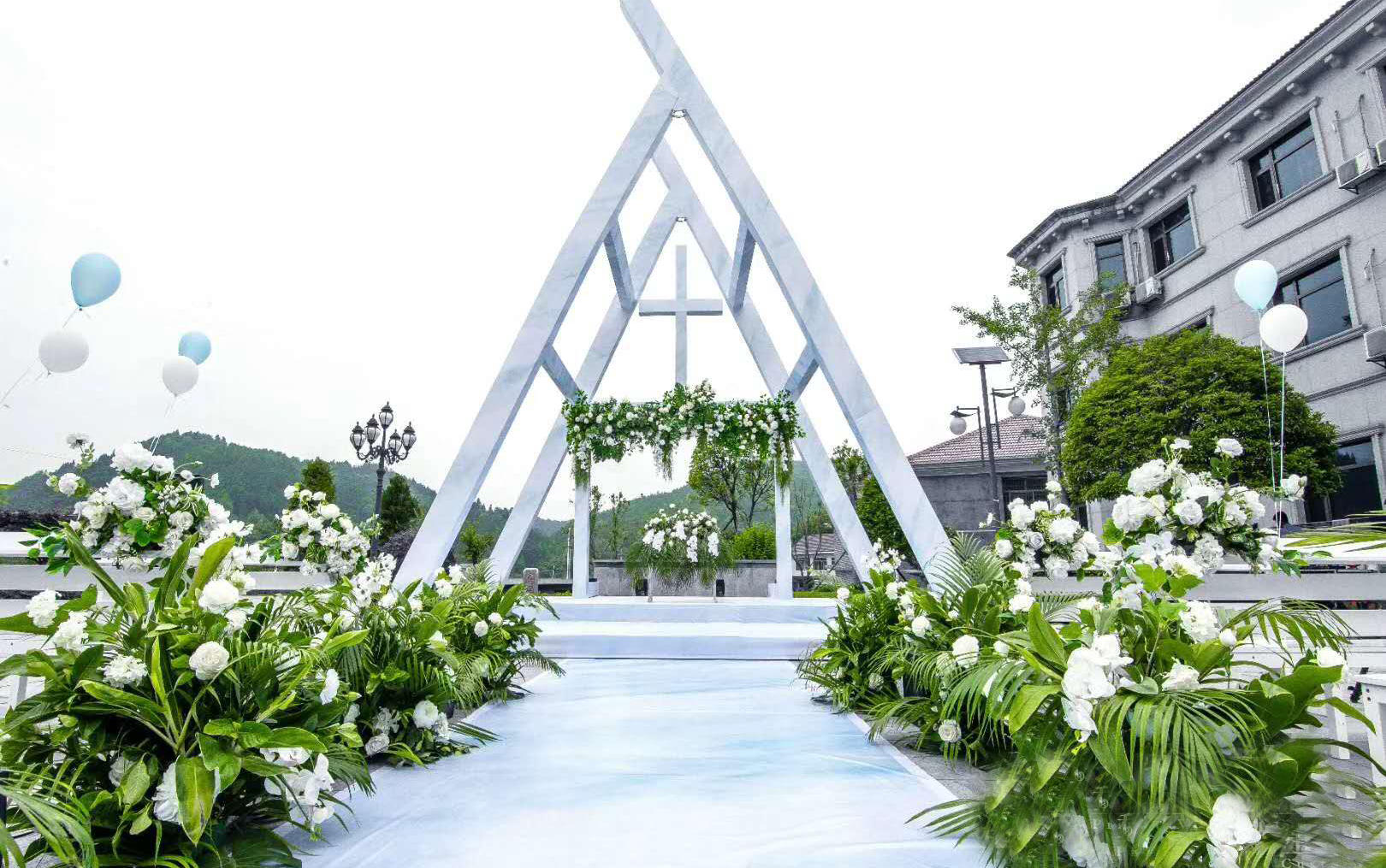 【为伊作嫁婚礼策划】丨白绿系列