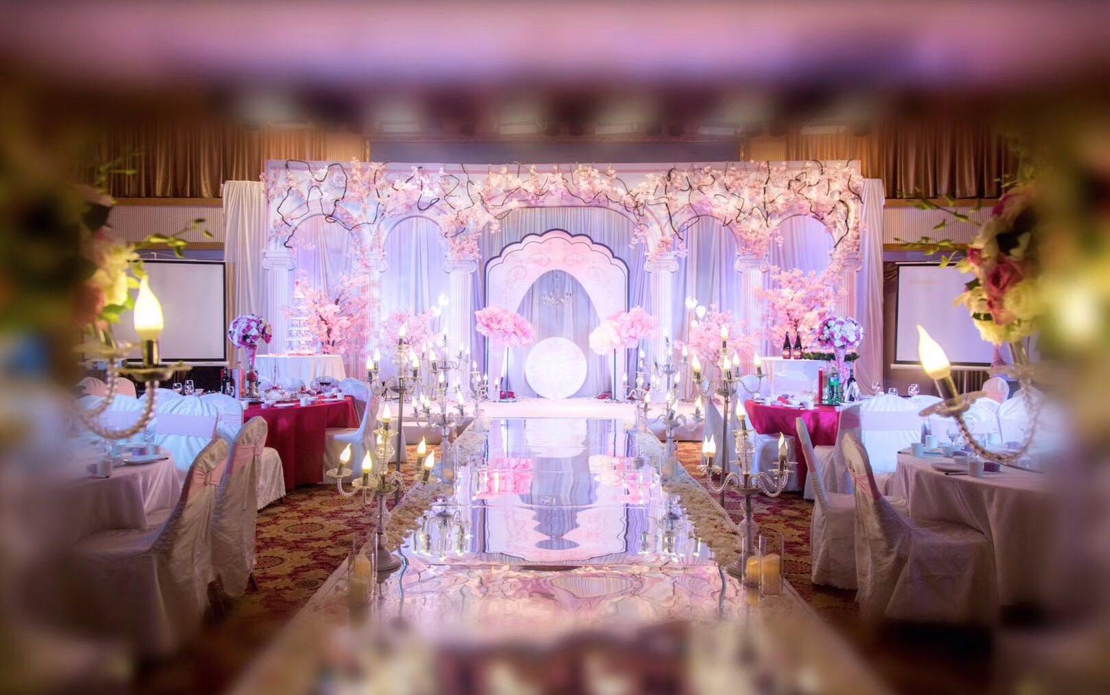 【纯壹婚礼】星空主题婚礼/室内蓝色婚礼