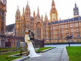 七彩玫瑰全球旅拍 浪漫伦敦婚纱摄影