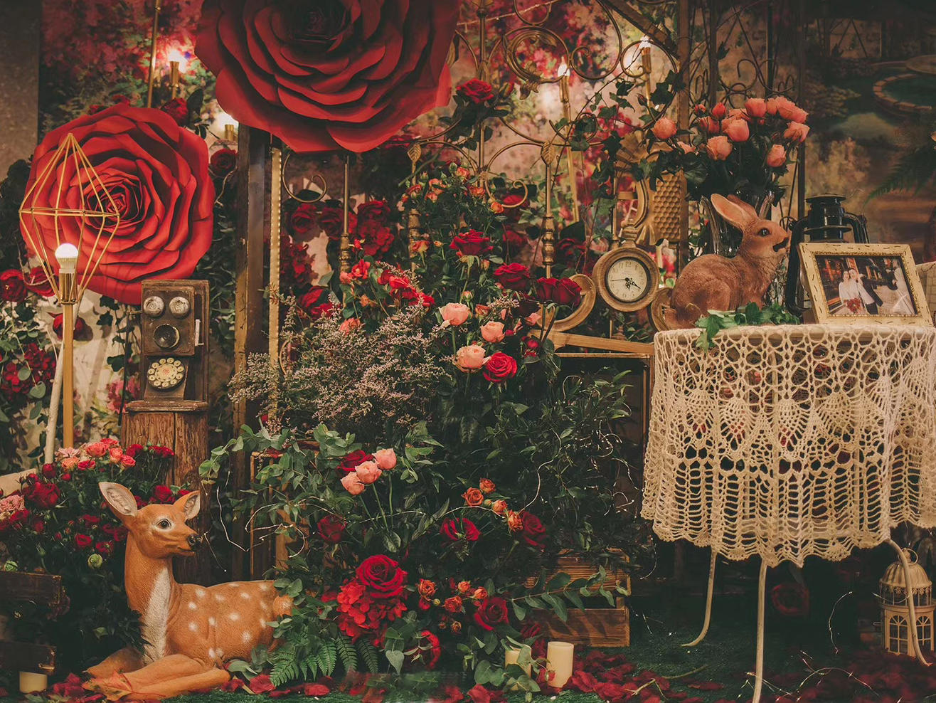 【真实婚礼】野兽派玫瑰花园